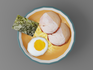 ramen g07 3Dモデル