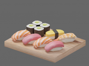 sushi g08 3Dモデル