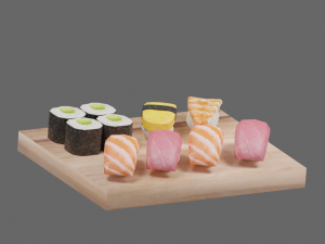 sushi g08 3D-Modell