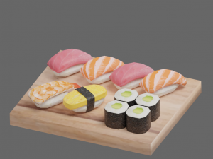 sushi g08 3D-Modell