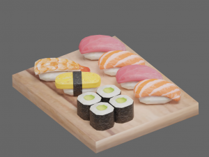 sushi g08 3D-Modell