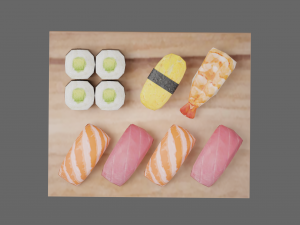 sushi g08 3D-Modell