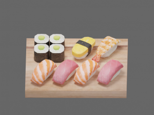 sushi g08 3D-Modell