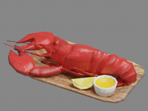 lobster g09 3D Model