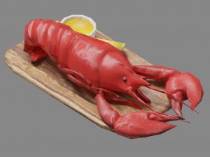 lobster g09 3D 模型