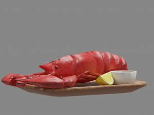 lobster g09 3D 模型