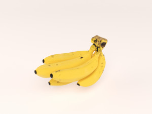 bananas 3D-Modell