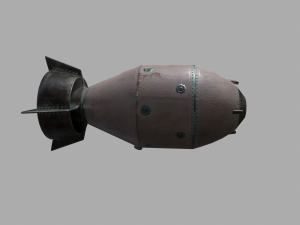 old atom bomb Modèle 3D