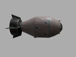 old atom bomb 3D Model