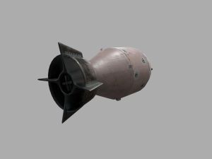 old atom bomb Modèle 3D
