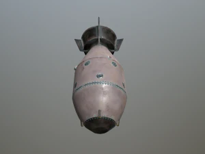 old atom bomb 3D Model