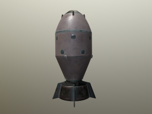 old atom bomb Modèle 3D