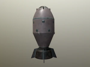 old atom bomb 3D Model