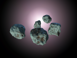 asteroids pack 3D Model