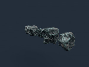 asteroids pack 3D Model