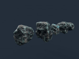 asteroids pack 3D Model