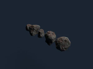 asteroids pack 3D Model