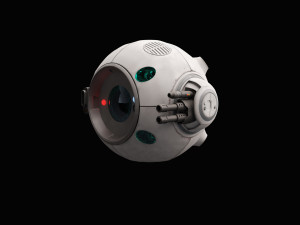 sci-fi battle drone 3Dモデル