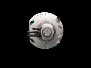 sci-fi battle drone 3D Model