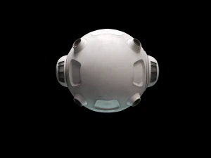 sci-fi battle drone 3D Model