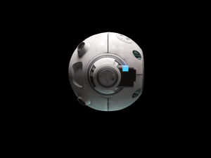 sci-fi battle drone 3D Model