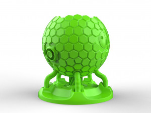 sci-fi pot Model do druku 3D