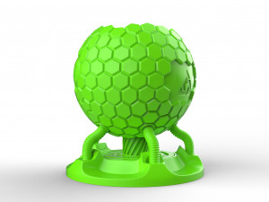 sci-fi pot Model do druku 3D