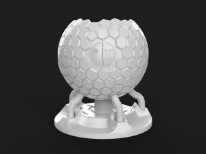 sci-fi pot 3D Print Model