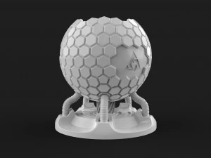 sci-fi pot 3D Print Model