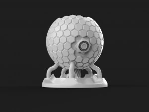 sci-fi pot 3D Print Model