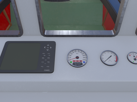 Small Boat Low-poly PBR Low-poly Modèle 3D
