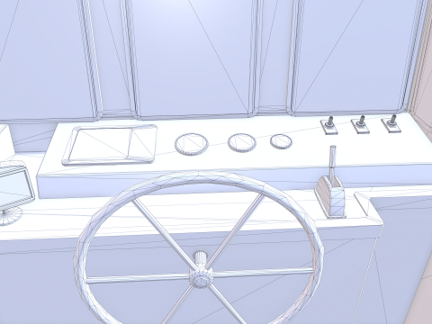 Small Boat Low-poly PBR Low-poly Modèle 3D