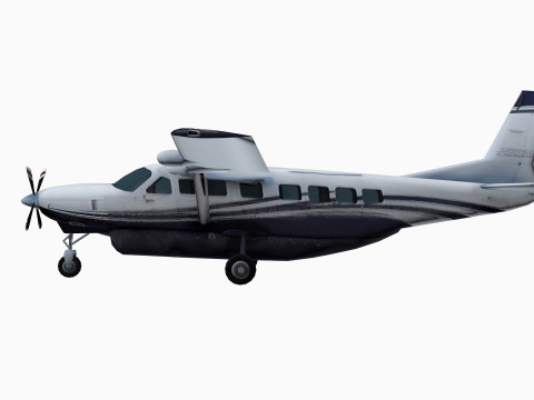Cessna 208 Caravan 3D 모델