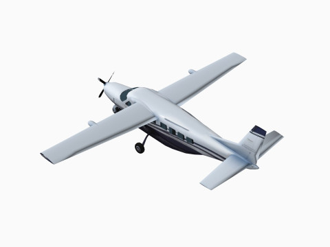 Cessna 208 Caravan 3D 모델