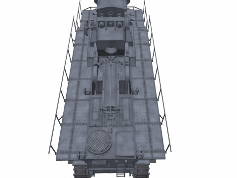 Karl-Gerat Self-Propelled Siege Mortar 3D मॉडल