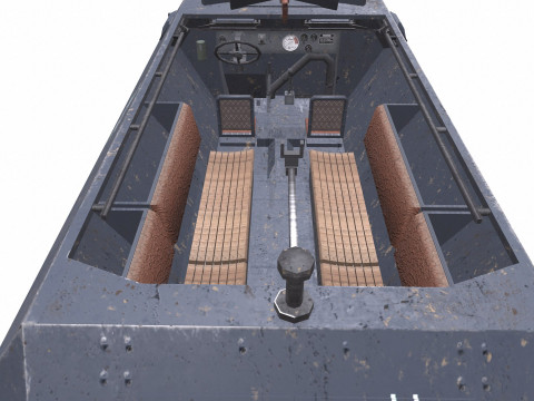 D Kfz 251 German Armored Fighting Vehicle PBR 3D मॉडल