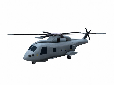 AgustaWestland AW101 3D Model