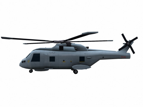 AgustaWestland AW101 3D Model