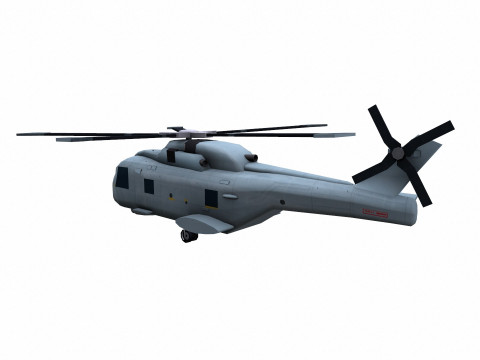 AgustaWestland AW101 3D Model
