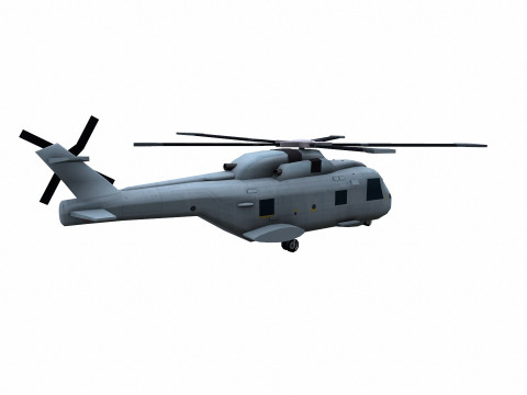 AgustaWestland AW101 3D Model