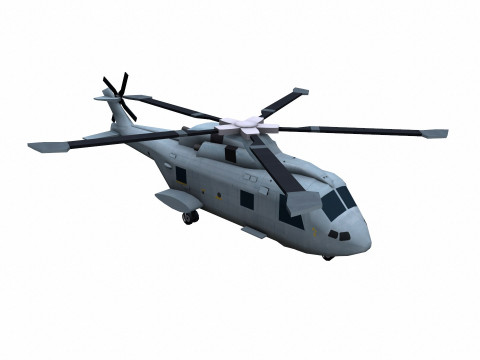 AgustaWestland AW101 3D Model