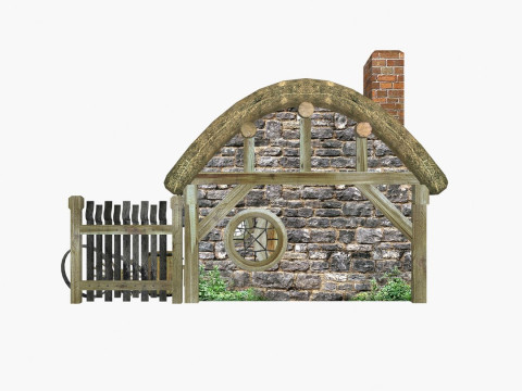 Medieval Blacksmith Low-poly 3D 模型