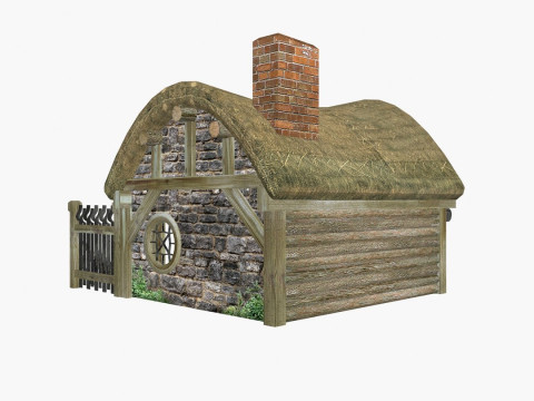 Medieval Blacksmith Low-poly 3D 模型