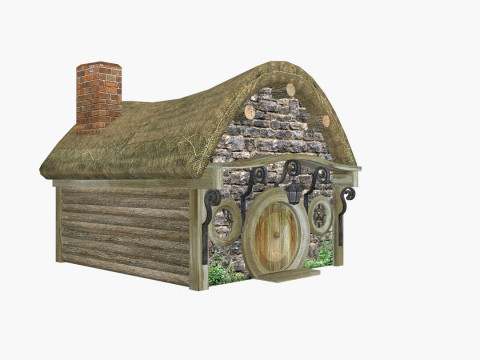 Medieval Blacksmith Low-poly 3D 模型