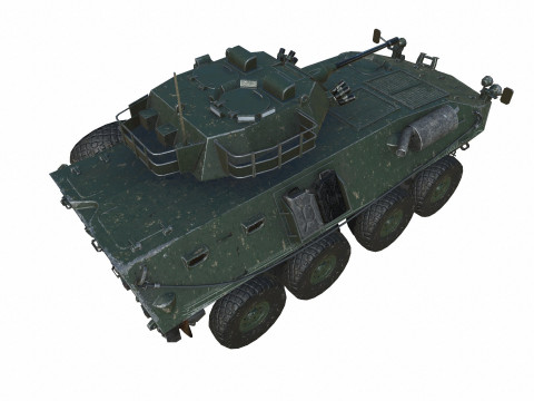 LAV 25 Light Armored Vehicle Low-poly PBR 3D मॉडल