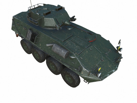 LAV 25 Light Armored Vehicle Low-poly PBR 3D मॉडल