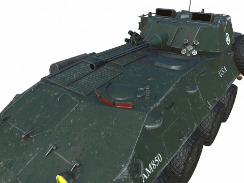 LAV 25 Light Armored Vehicle Low-poly PBR 3D मॉडल