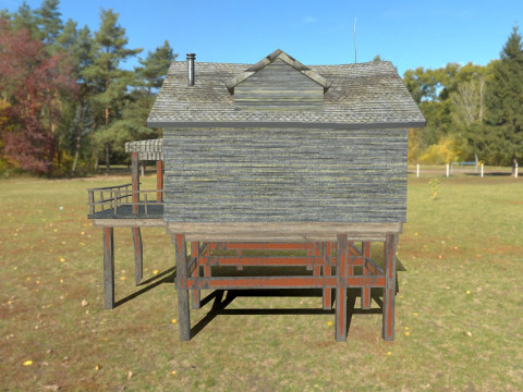 Cliff House Modelo 3D