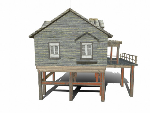 Cliff House Modelo 3D
