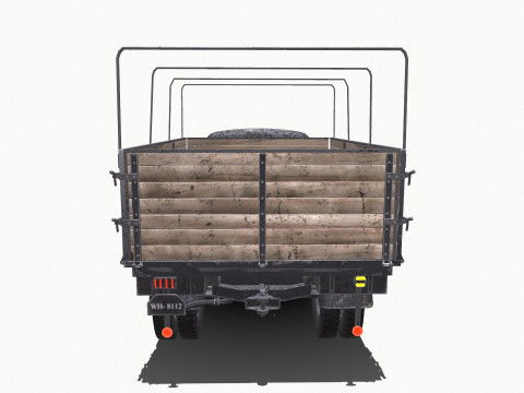 Opel Blitz WW2 German Military Truck 3D 模型